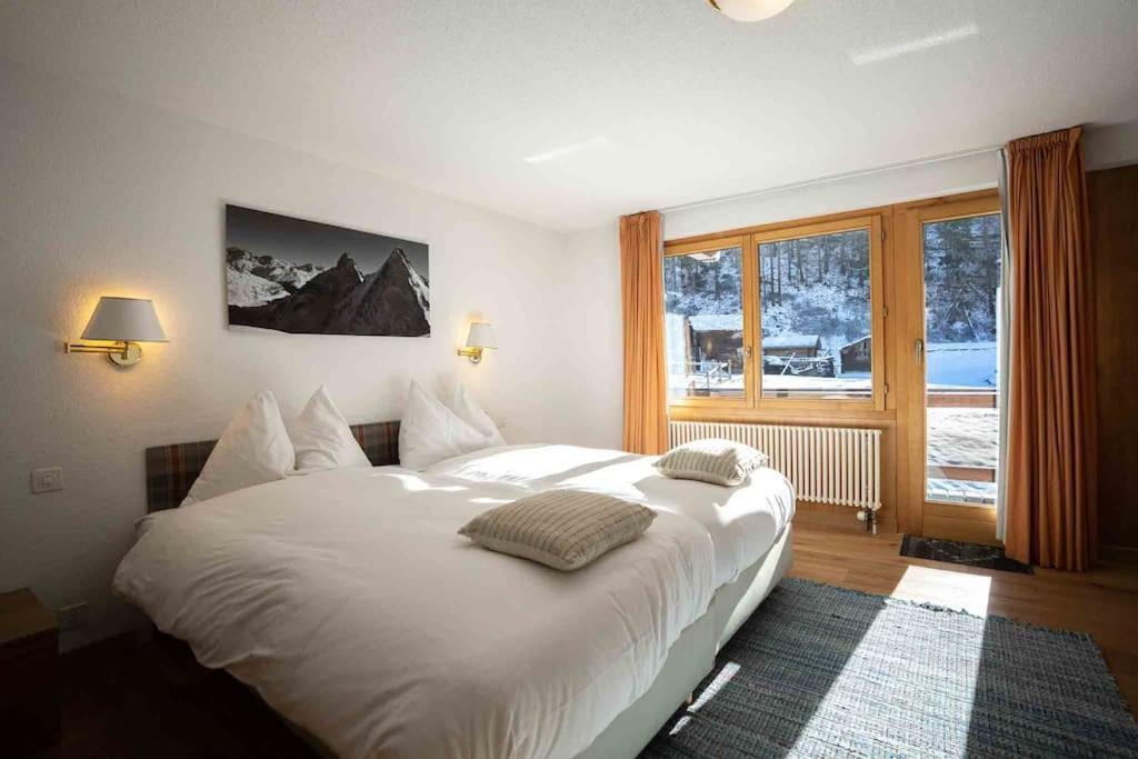 Duplex Apartment With Sauna And Garden In Zermatt زيرمات المظهر الخارجي الصورة